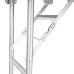 Vogue Stainless Steel Folding Work Table 1830x610x780mm - Image 5