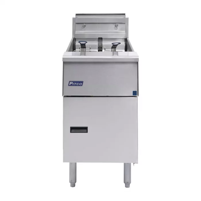 Pitco Single Tank Twin Basket Fryer SE14S-SSTC - Image 3