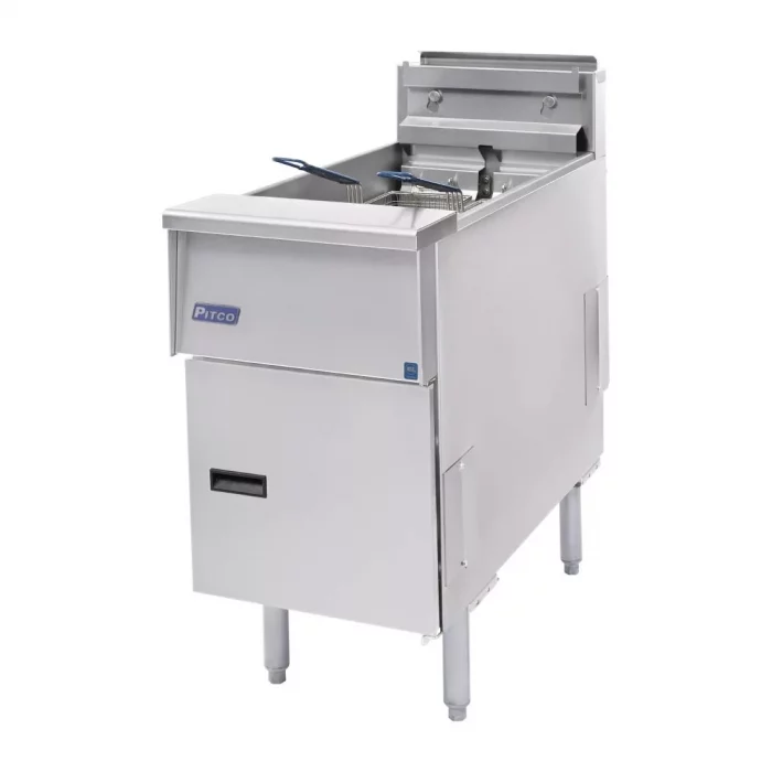 Pitco Single Tank Twin Basket Fryer SE14S-SSTC - Image 5