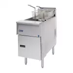 Pitco Single Tank Twin Basket Fryer SE14S-SSTC - Image 6