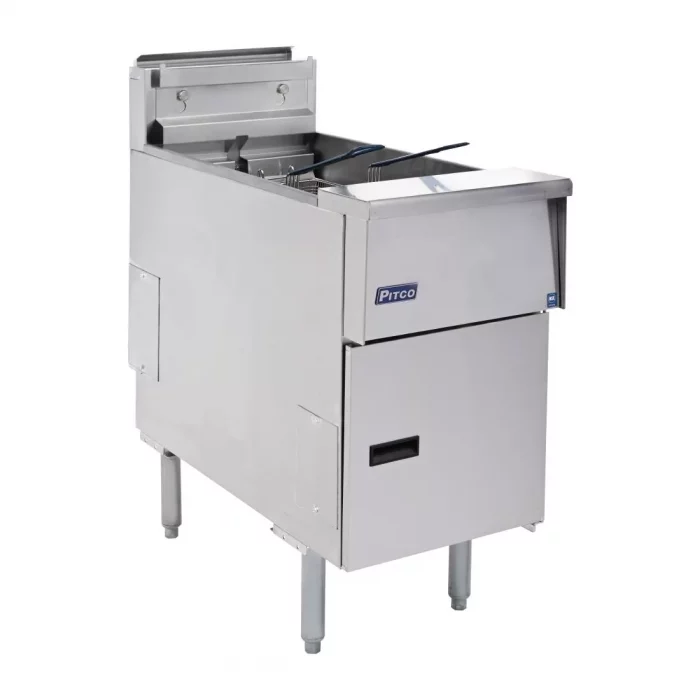 Pitco Single Tank Twin Basket Fryer SE14S-SSTC - Image 7
