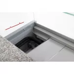 Zoin Tibet Serve Over Counter Grey 1000mm - Image 7