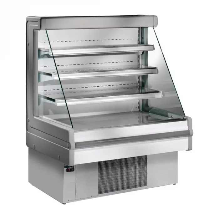 Zoin Mandy Multideck Display Chiller Grey 1200mm - Image 1