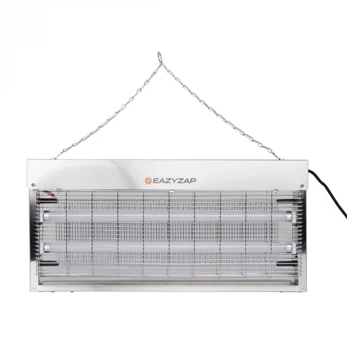 Eazyzap Energy Efficient Stainless Steel LED Fly Killer 150m² - Image 2
