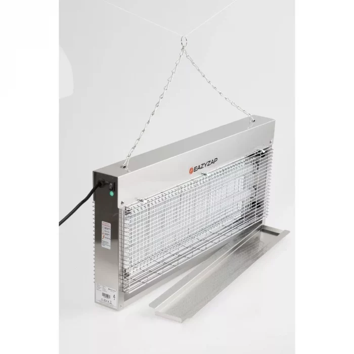 Eazyzap Energy Efficient Stainless Steel LED Fly Killer 150m² - Image 5
