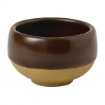 Churchill Emerge Cinnamon Brown Deep Bowls 90mm (Pack of 12)