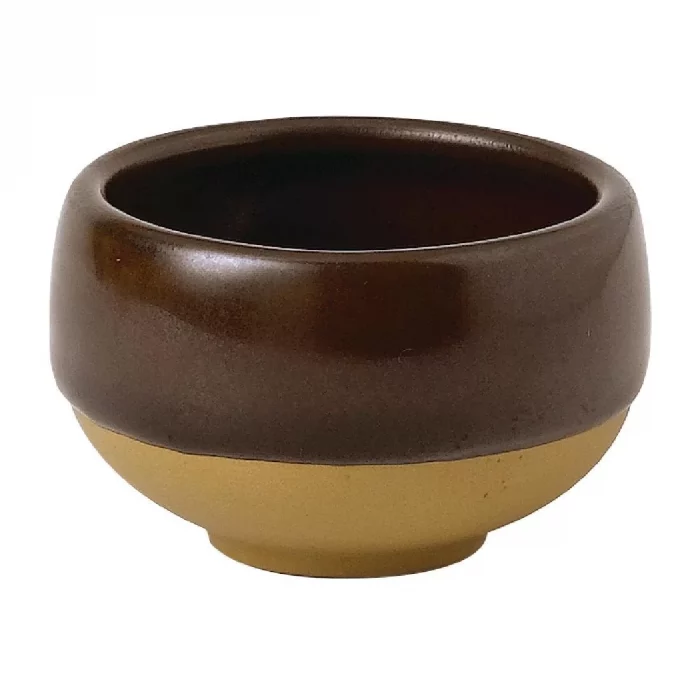 Churchill Emerge Cinnamon Brown Deep Bowls 90mm (Pack of 12) - Image 1