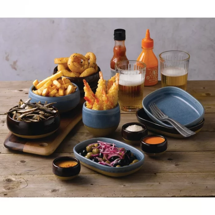 Churchill Emerge Oslo Blue Bowls 120mm (Pack of 12) - Image 7