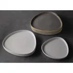Churchill Stonecast Barley White Triangle Walled Chefs Plate 200mm (Pack of 6) - Image 5