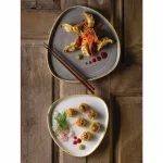 Churchill Stonecast Barley White Triangle Walled Chefs Plate 200mm (Pack of 6) - Image 7