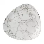 Churchill Studio Prints Kintsugi Agate Grey Lotus Plates 254mm (Pack of 12)