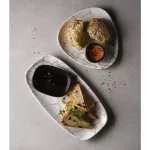 Churchill Studio Prints Kintsugi Agate Grey Lotus Plates 254mm (Pack of 12) - Image 8