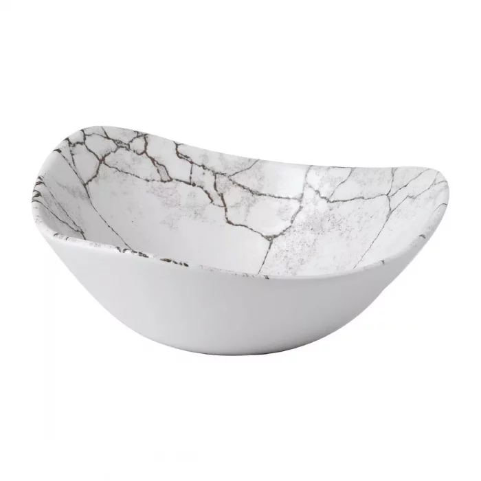 Churchill Studio Prints Kintsugi Agate Grey Lotus Bowls 177mm (Pack of 12) - Image 6