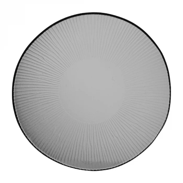 Churchill Bamboo Organic Glass Round Plate 295mm (Pack of 6) - Image 1
