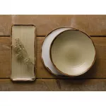 Dudson Harvest Linen Organic Coupe Rect Platter 349 x 158mm (Pack of 6) - Image 3