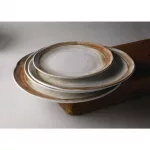 Dudson Sandstone Organic Coupe Flat Plate 317mm (Pack of 6) - Image 2