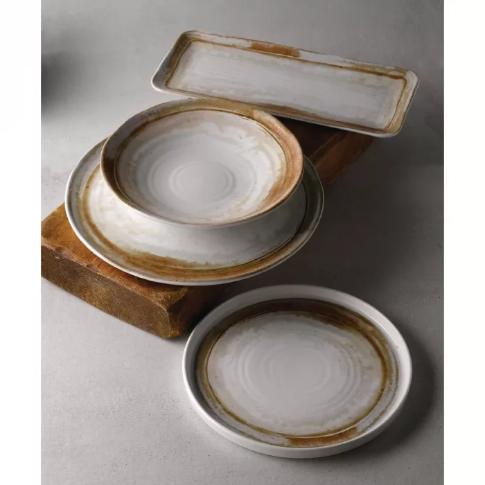 Dudson Sandstone Organic Coupe Bowl 279mm (Pack of 12) - Image 9