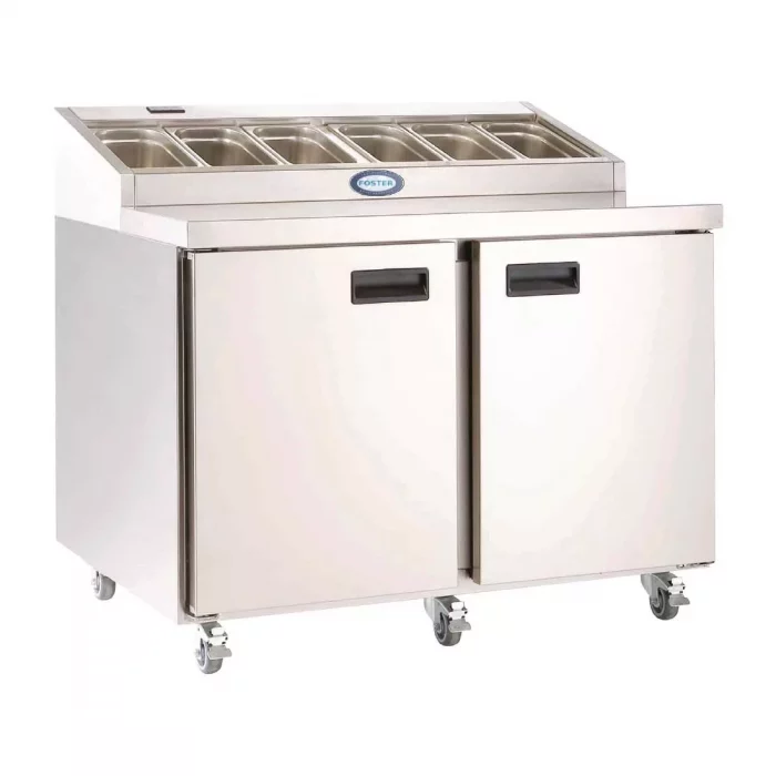 Foster Double Door Prep Counter Fridge FPS2HR - Image 1