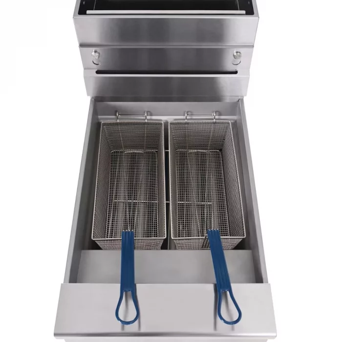 Pitco Twin Basket Single Tank Solstice LPG Fryer SG18S - Image 5