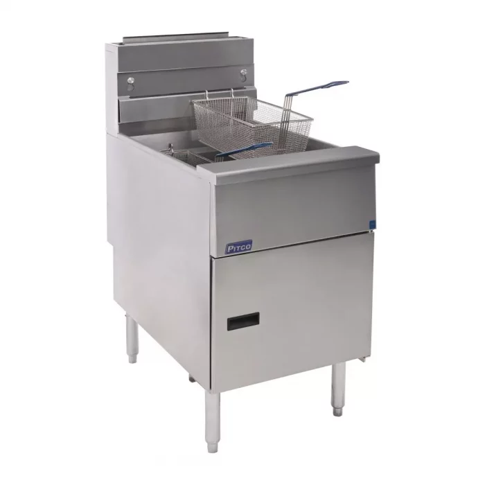 Pitco Twin Basket Single Tank Solstice LPG Fryer SG18S - Image 8
