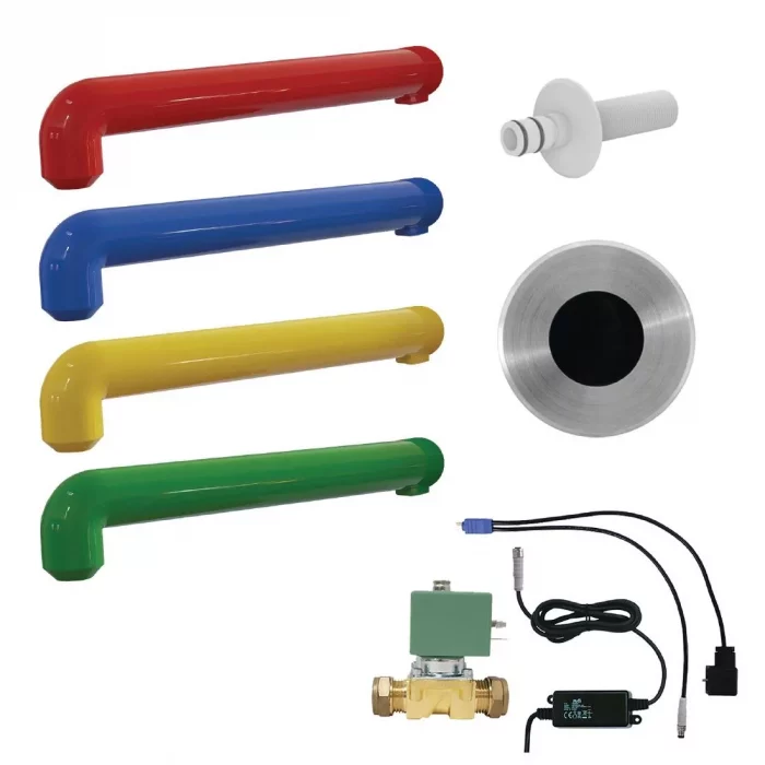 KWC DVS Single Station Anti-Microbial Medi-Spout Tap - Image 1