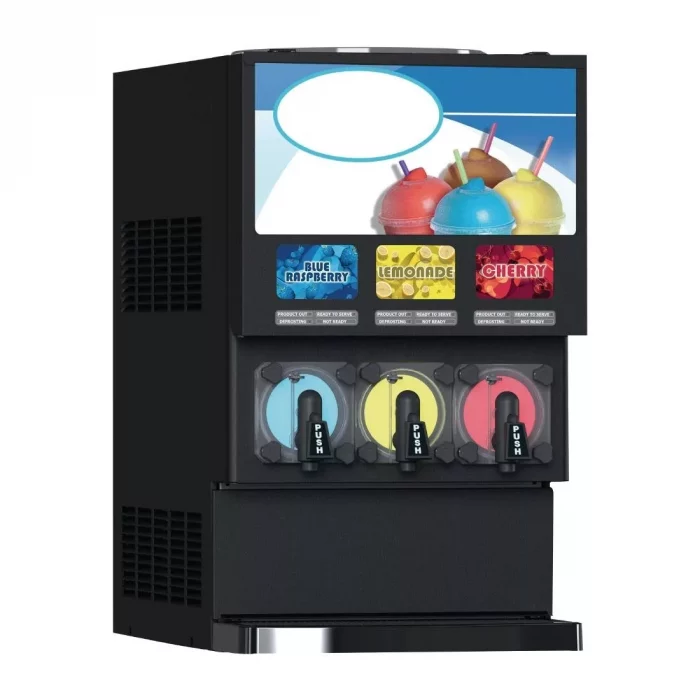 Blue Ice Carbonated Triple Slush Machine T516-3 - Image 1