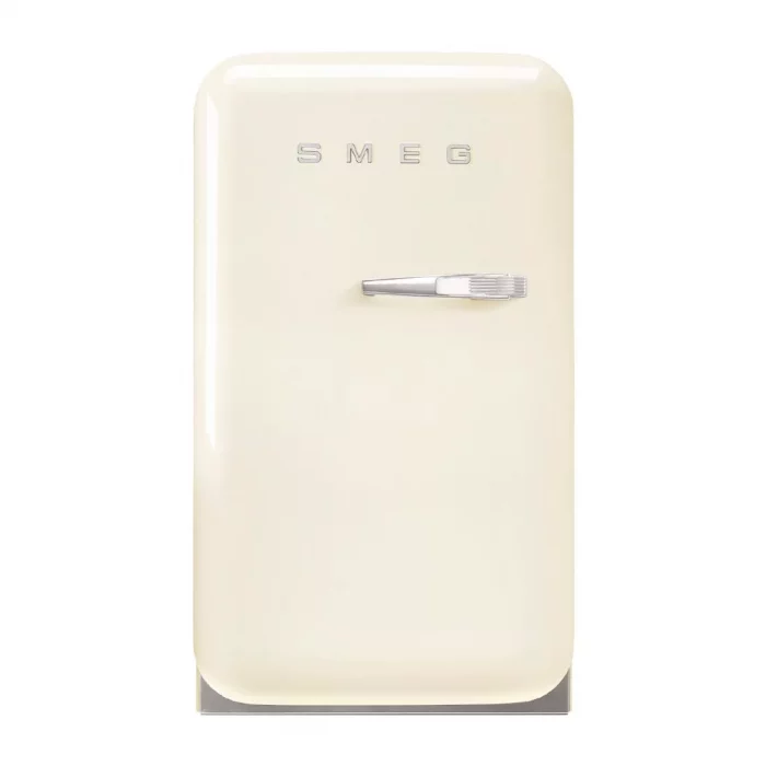 Smeg 50s Retro Mini Bar Fridge Cream FAB5LCR5 - Image 1