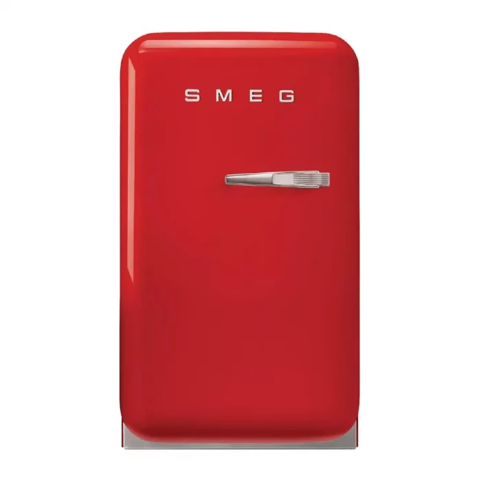 Smeg 50s Retro Mini Bar Fridge Red FAB5LRD5 - Image 1