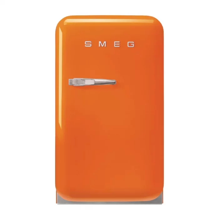Smeg 50s Retro Mini Bar Fridge Orange FAB5ROR5 - Image 1