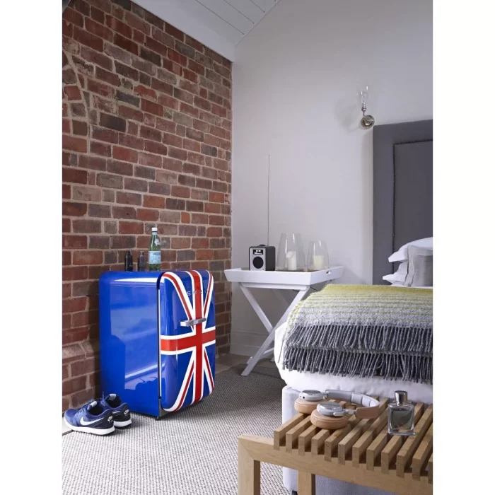 Smeg 50s Retro Mini Bar Fridge Union Flag FAB5RDUJ5 - Image 3