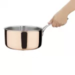 Vogue Copper Tri-Wall Saucepan 20cm - Image 2