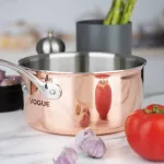 Vogue Copper Tri-Wall Saucepan 20cm - Image 6