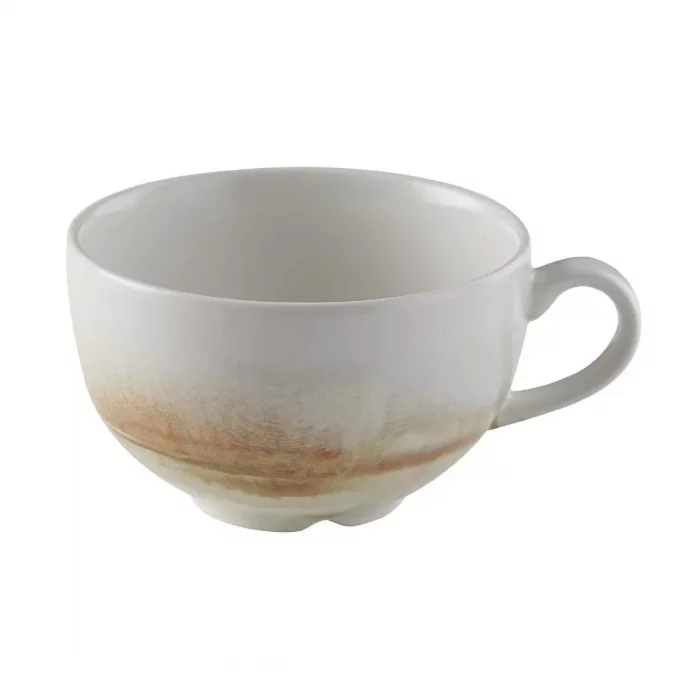 Dudson Makers Finca Sandstone Cappuccino Cup 340ml (Pack of 12) - Image 1