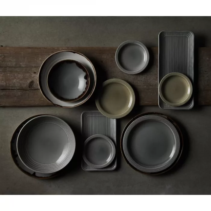 Dudson Harvest Norse Nova Plate Grey 254mm (Pack of 12) - Image 2