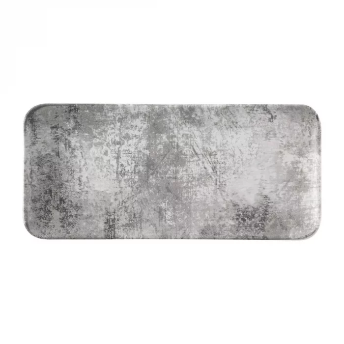 Dudson Makers Urban Organic Coupe Rect Platter Grey 338x155mm (Pack of 6) - Image 1