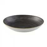 Churchill Stonecast Raw Evolve Coupe Bowls Black 248mm (Pack of 12) - Image 2