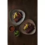 Churchill Stonecast Raw Lotus Plate Brown 229mm (Pack of 12) - Image 2