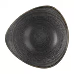 Churchill Stonecast Raw Lotus Bowls Black 178mm (Pack of 12) - Image 2