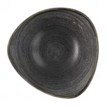 Churchill Stonecast Raw Lotus Bowls Black 178mm (Pack of 12) - Image 3