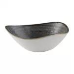 Churchill Stonecast Raw Lotus Bowls Black 178mm (Pack of 12) - Image 4