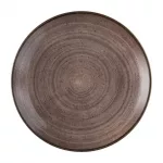 Churchill Stonecast Raw Evolve Coupe Plates Brown 260mm (Pack of 12)