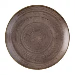 Churchill Stonecast Raw Evolve Coupe Plates Brown 219mm (Pack of 12)