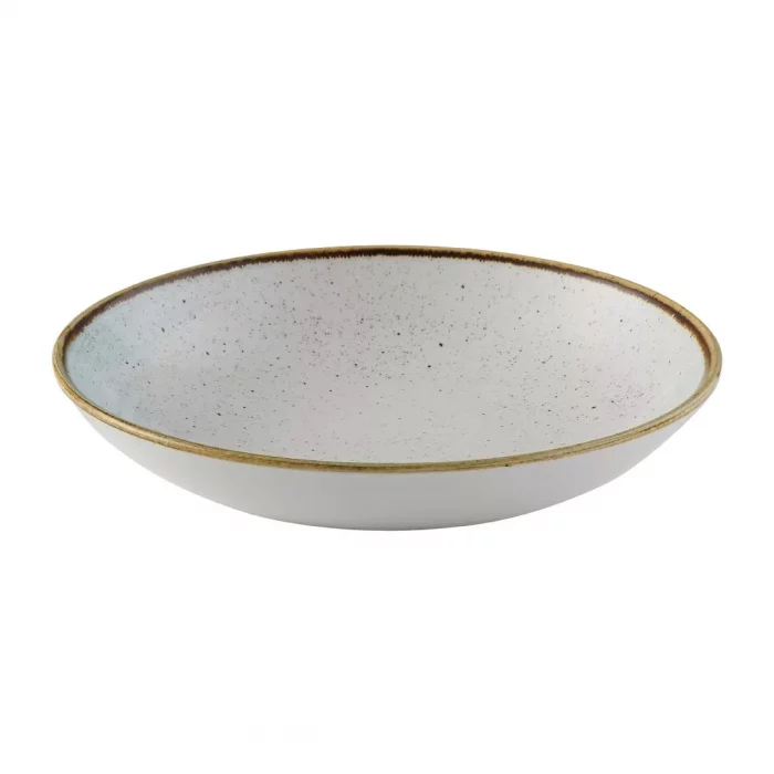 Churchill Stonecast Accents Evolve Coupe Bowl Duck egg 248mm (Pack of 12) - Image 2