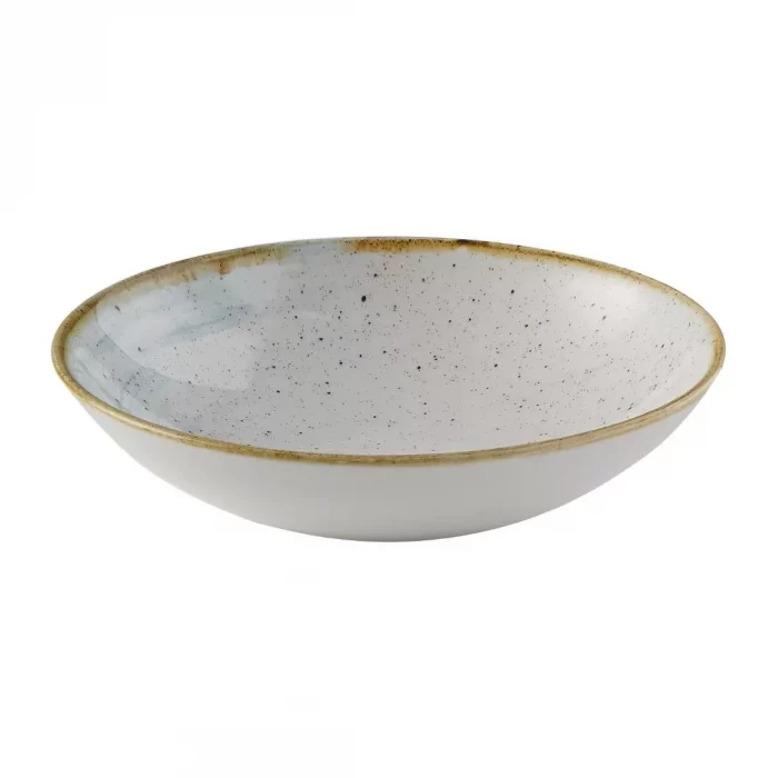 Churchill Stonecast Accents Coupe Bowl Duck egg 184mm (Pack of 12) - Image 1
