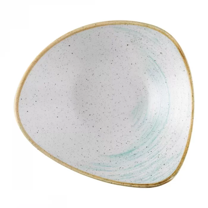 Churchill Stonecast Accents Lotus Bowl Duck egg 229mm (Pack of 12) - Image 1