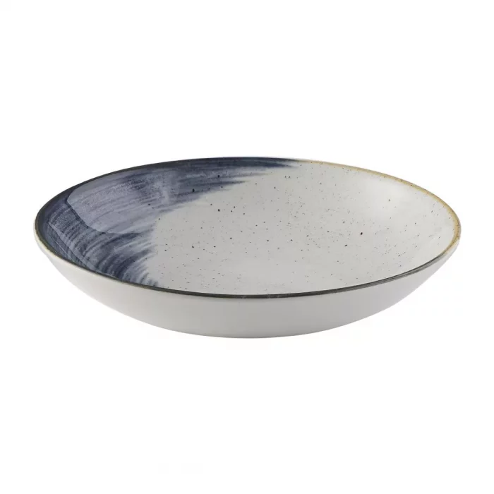 Churchill Stonecast Accents Evolve Coupe Bowl Blueberry 248mm (Pack of 12) - Image 2