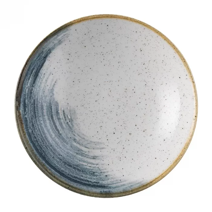 Churchill Stonecast Accents Coupe Bowl Blueberry 184mm (Pack of 12) - Image 1
