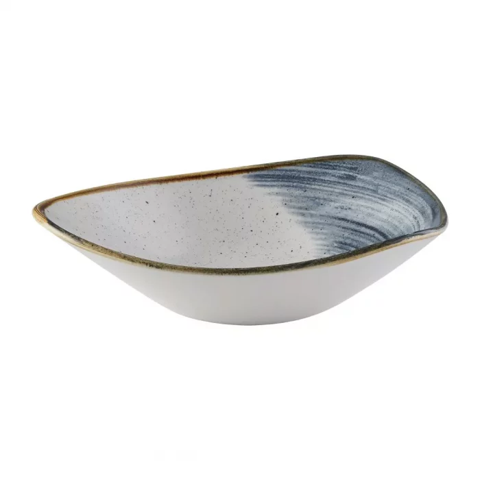 Churchill Stonecast Accents Lotus Bowl Blueberry 229mm (Pack of 12) - Image 2