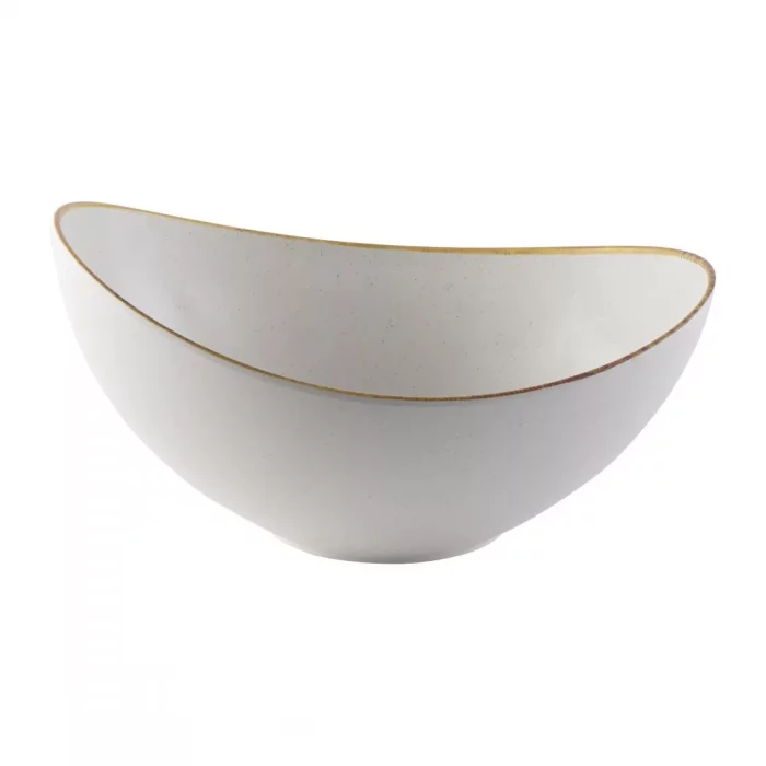 Churchill Melamine Stonecast Moonstone Buffet Bowl 360mm (Pack of 2) - Image 4