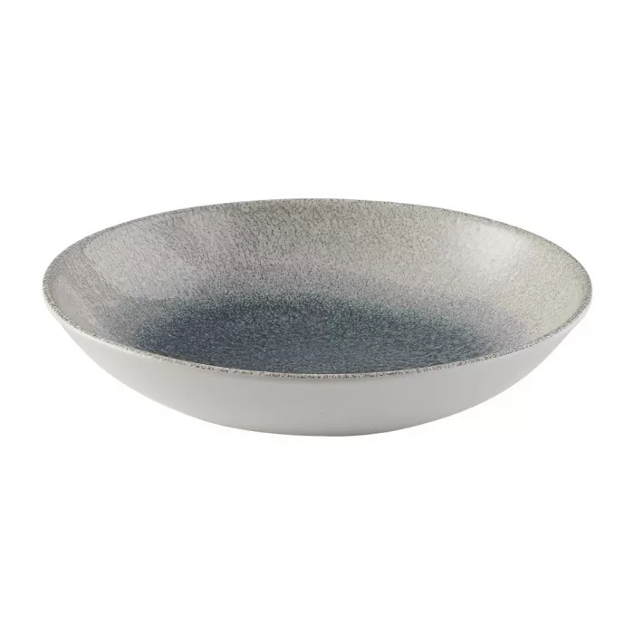 Churchill Raku Duo Agate Evolve Coupe Bowl Topaz 248mm (Pack of 12) - Image 2